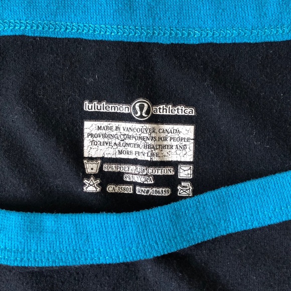 Lululemon Wide Neck Top - Picture 4 of 4